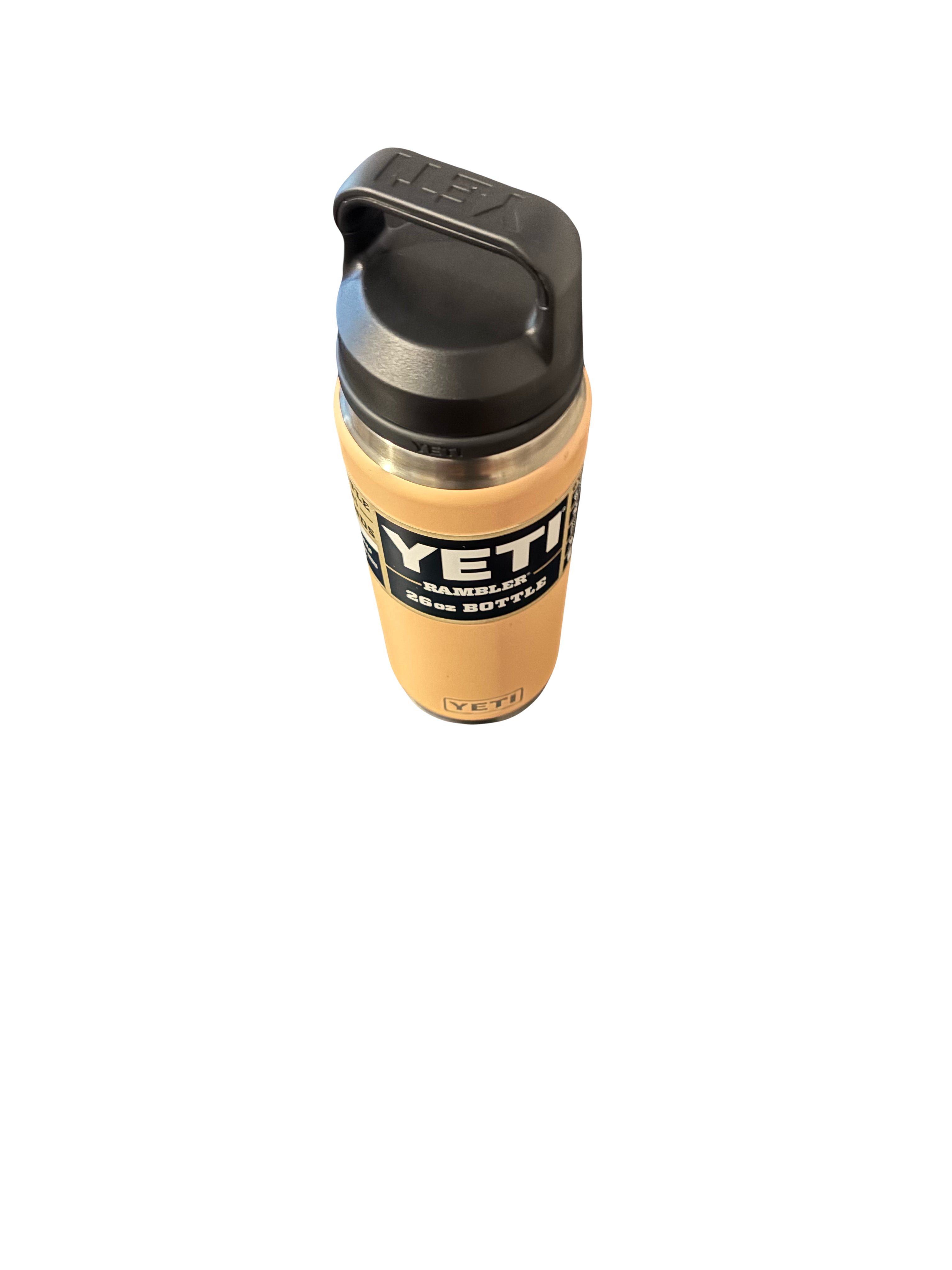 YETI Rambler 26 oz insulated bottle
	•	double wall vacuum insulated water bottle